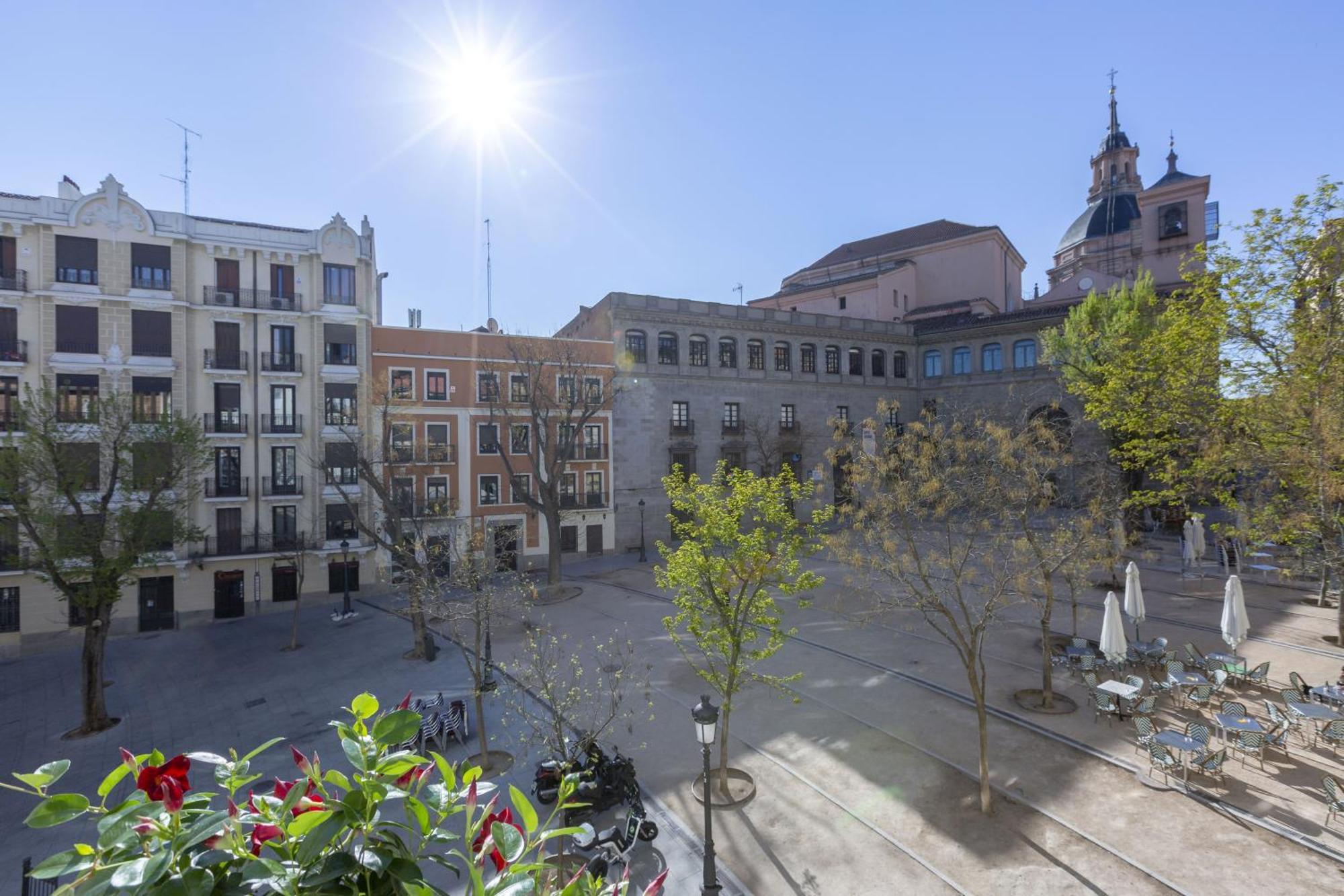 Precioso Apt En La Plaza De La Paja Latina Madrid Exterior foto